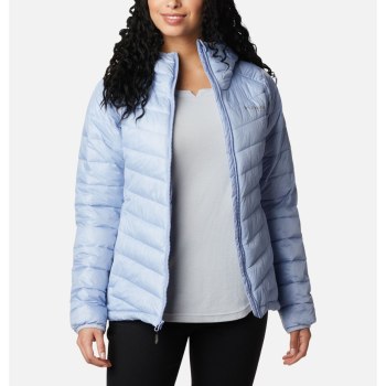 Columbia Snow Country Hooded, Chamarras Azules Para Mujer | 712093-ERQ